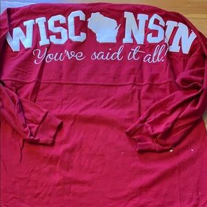 Wisconsin Badgers spirit jersey
